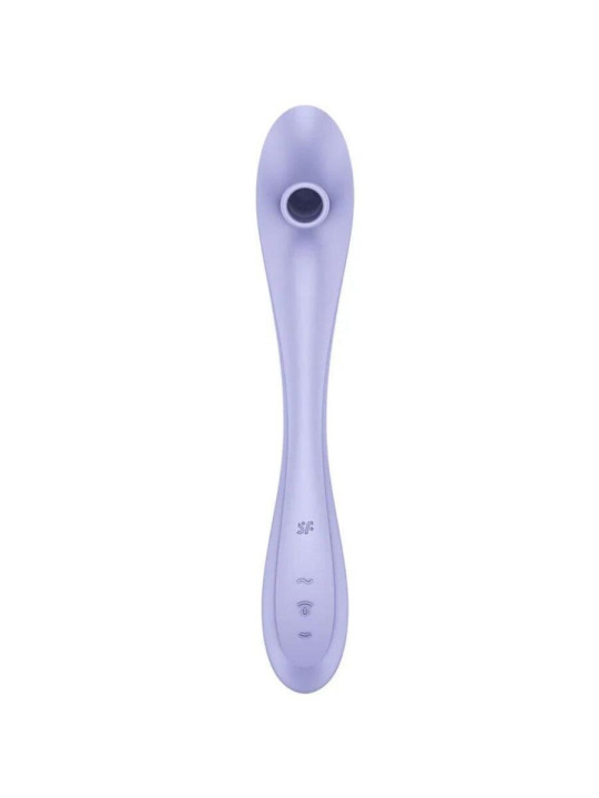 SATISFYER - EASY LOVER VIBRADOR & ESTIMULADOR AIR PULSE