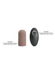 PRETTY LOVE - FUNDA PARA PENE TEXTURIZADA CON VIBRACIÓN Y CONTROL REMOTO