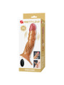 PRETTY LOVE - FUNDA PARA PENE TEXTURIZADA CON VIBRACIÓN Y CONTROL REMOTO