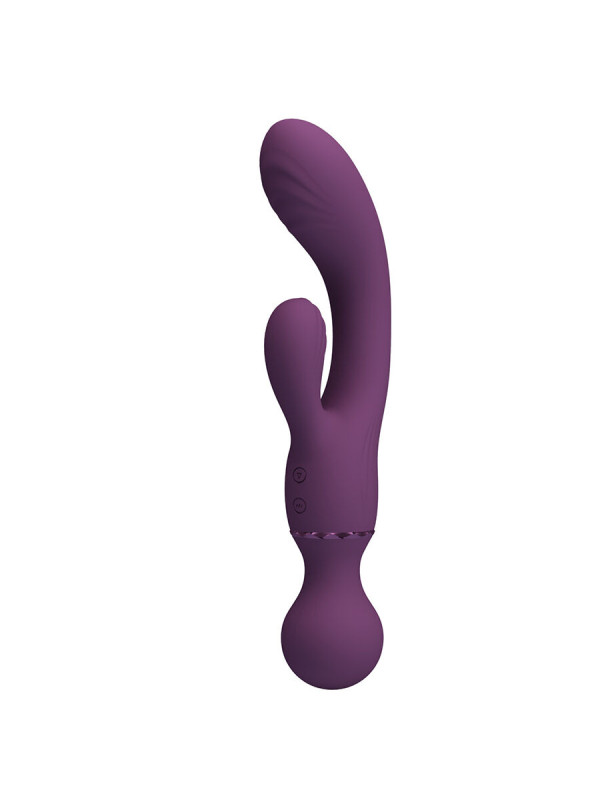PRETTY LOVE - ALL ROUNDER VIBRADOR PUNTO G MORADO