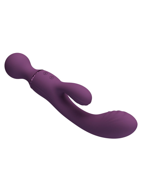 PRETTY LOVE - ALL ROUNDER VIBRADOR PUNTO G MORADO