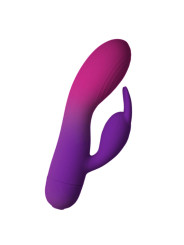 ROCKS- OFF - GLO- GIRL VIBRADOR RABBIT MORADO