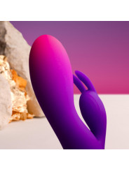 ROCKS- OFF - GLO- GIRL VIBRADOR RABBIT MORADO