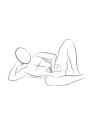 ROCKS- OFF - ECHO MASTURBADOR VIBRADOR NEGRO