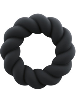 ROCKS- OFF - TWIST ANILLO MASTURBADOR SILICONA NEGRO