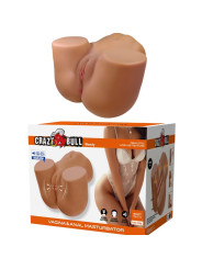 CRAZY BULL - WENDY TRASERO FEMENINO REALISTA VIBRADOR & SUCCIONADOR CON SONIDO 11 KG