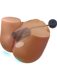 CRAZY BULL - WENDY TRASERO FEMENINO REALISTA VIBRADOR & SUCCIONADOR CON SONIDO 11 KG