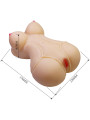 Crazy Bull Diana: torso masturbador realista de 5 kg