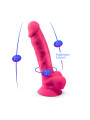 SILEXD - PENE REALÍSTICO MODELO 18 ROSA VIBRACIÓN + CONTROL REMOTO LRS