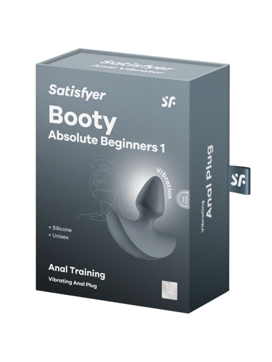 SATISFYER - ABSOLUTE BEGINNERS 1 PLUG ANAL VIBRADOR