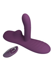 PRETTY LOVE - LUKA SIT-DOWN VIBRADOR CON EFECTO CALOR Y CONTROL REMOTO