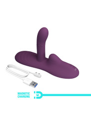 PRETTY LOVE - LUKA SIT-DOWN VIBRADOR CON EFECTO CALOR Y CONTROL REMOTO