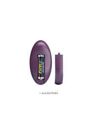 PRETTY LOVE - LUKA SIT-DOWN VIBRADOR CON EFECTO CALOR Y CONTROL REMOTO