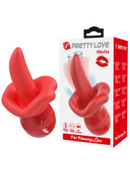 PRETTY LOVE - OBELIA LENGUA MASTURBADORA CON MOVIMIENTO ORBITAL