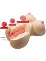 CRAZY BULL - FIONA TORSO FEMENINO REALISTA VAGINA Y ANAL 7.1 KG