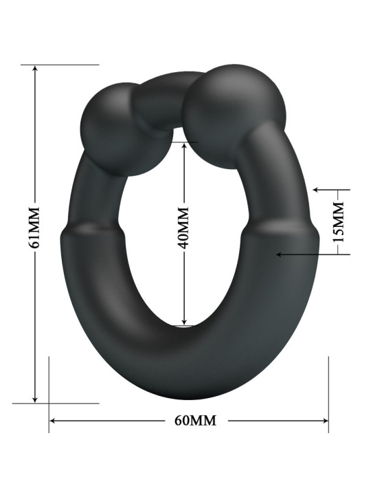 CRAZY BULL - MECO ANILLO SILICONA MODELO 15