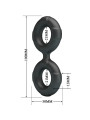 CRAZY BULL - RADWAN ANILLO DOBLE SILICONA MODELO 19