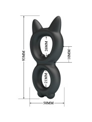CRAZY BULL - TORAN ANILLO DOBLE SILICONA MODELO 20