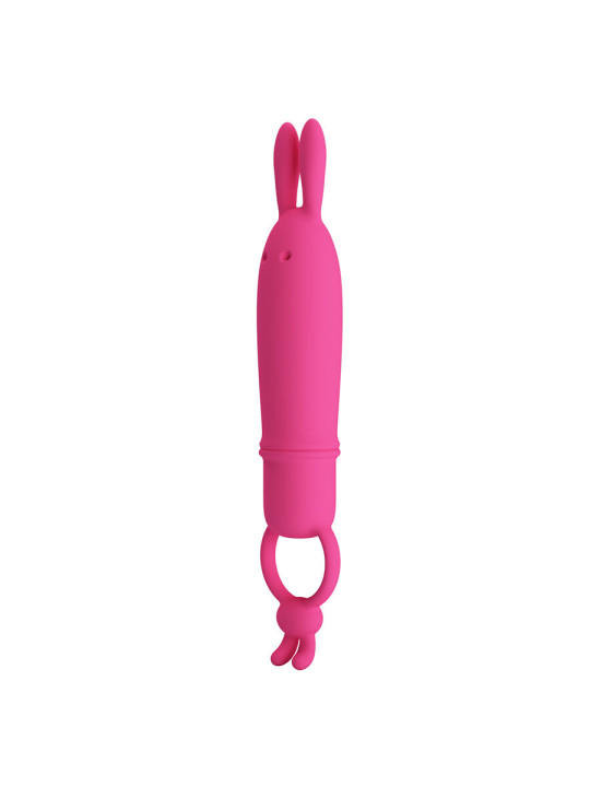 PRETTY LOVE - DELIA VIBRADOR RABBIT CON ANILLO DE SUJECIÓN