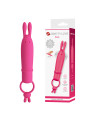 PRETTY LOVE - DELIA VIBRADOR RABBIT CON ANILLO DE SUJECIÓN
