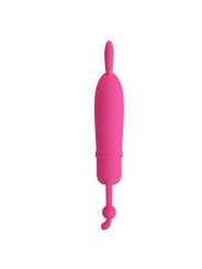 PRETTY LOVE - DELIA VIBRADOR RABBIT CON ANILLO DE SUJECIÓN