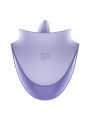 SATISFYER - TONGUE DANCER ESTIMULADOR CLITORIANO CON VIBRACIÓN Y PULSACIONES LILA