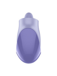 SATISFYER - TONGUE DANCER ESTIMULADOR CLITORIANO CON VIBRACIÓN Y PULSACIONES LILA