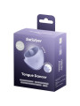 SATISFYER - TONGUE DANCER ESTIMULADOR CLITORIANO CON VIBRACIÓN Y PULSACIONES LILA