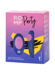 ROMP - PARTY PANTIE MAGNÉTICO VIBRADOR SILICONA CONTROL REMOTO