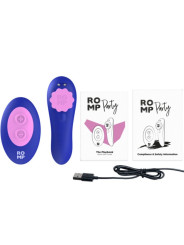 ROMP - PARTY PANTIE MAGNÉTICO VIBRADOR SILICONA CONTROL REMOTO