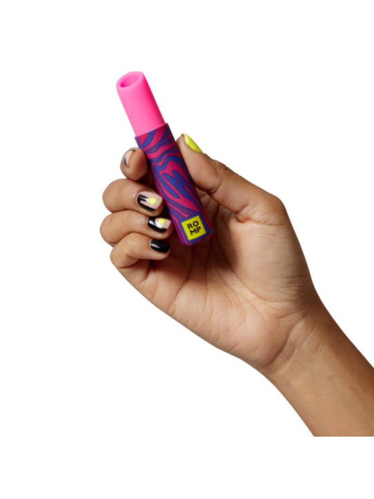 ROMP - LIPSTICK ESTIMULADOR DE CLÍTORIS PINTALABIOS 7 NIVELES