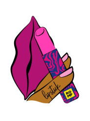 ROMP - LIPSTICK ESTIMULADOR DE CLÍTORIS PINTALABIOS 7 NIVELES
