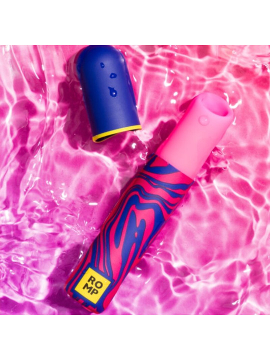 ROMP - LIPSTICK ESTIMULADOR DE CLÍTORIS PINTALABIOS 7 NIVELES