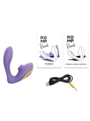 ROMP - REVERB ESTIMULADOR PUNTO G Y SUCCIONADOR DE CLÍTORIS LILA