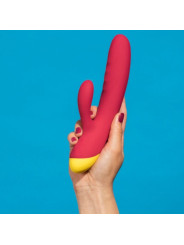 ROMP - JAZZ VIBRADOR RABBIT RECARGABLE ROJO