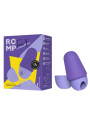 ROMP - FREE X ESTIMULADOR DE CLÍTORIS CON TAPA 10 NIVELES RECARGABLE MORADO
