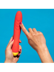 ROMP - HYPE VIBRADOR PUNTO G MULTIFUNCIÓN ROJO