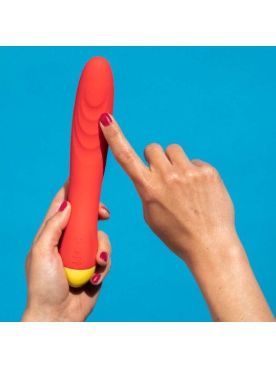 ROMP - HYPE VIBRADOR PUNTO G MULTIFUNCIÓN ROJO