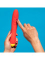 ROMP - HYPE VIBRADOR PUNTO G MULTIFUNCIÓN ROJO