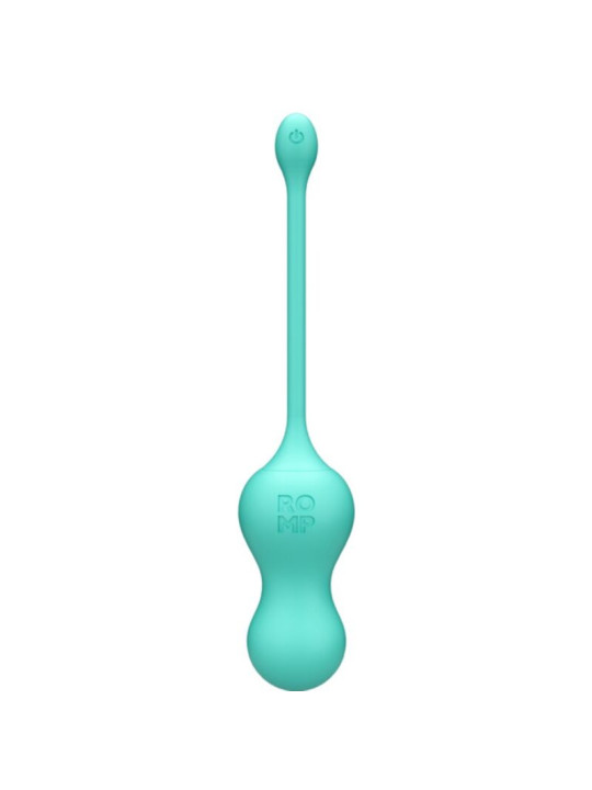 ROMP - CELLO HUEVO VIBRADOR MULTIFUNCIÓN TURQUESA CONTROL REMOTO