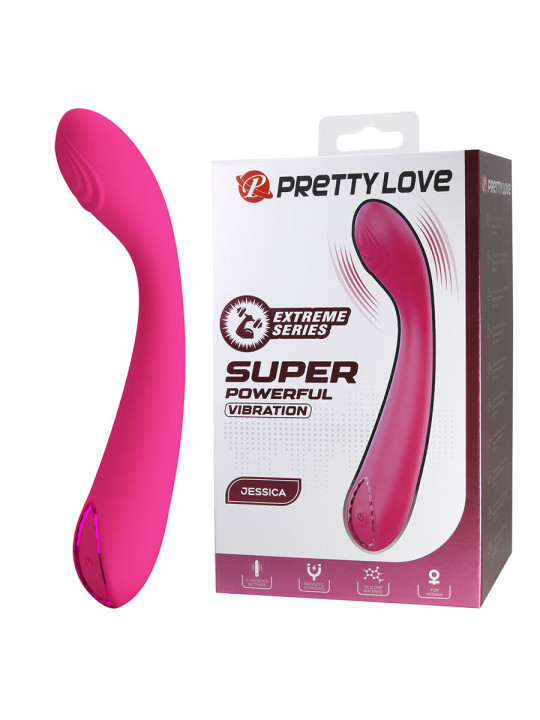 PRETTY LOVE - JESSICA VIBRADOR DE ALTA POTENCIA ROSA
