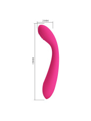 PRETTY LOVE - JESSICA VIBRADOR DE ALTA POTENCIA ROSA