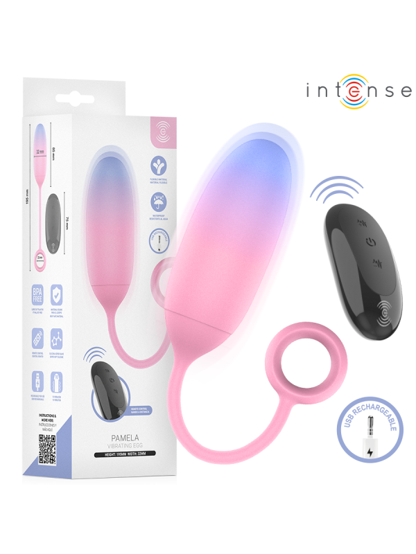 INTENSE - PAMELA VIBRADOR DE PUNTO G GRADIENTE
