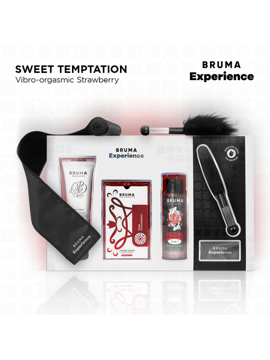 BRUMA XPERIENCE - KIT TENTACIÓN DULCE FRESA VIBRO-ORGÁSMICA