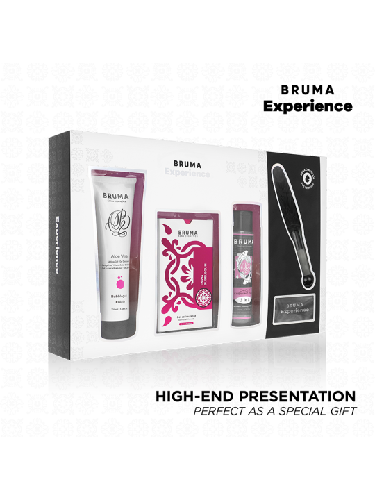 BRUMA XPERIENCE - KIT TENTACIÓN DULCE CHICLE CON POTENCIADOR DE ORGASMOS