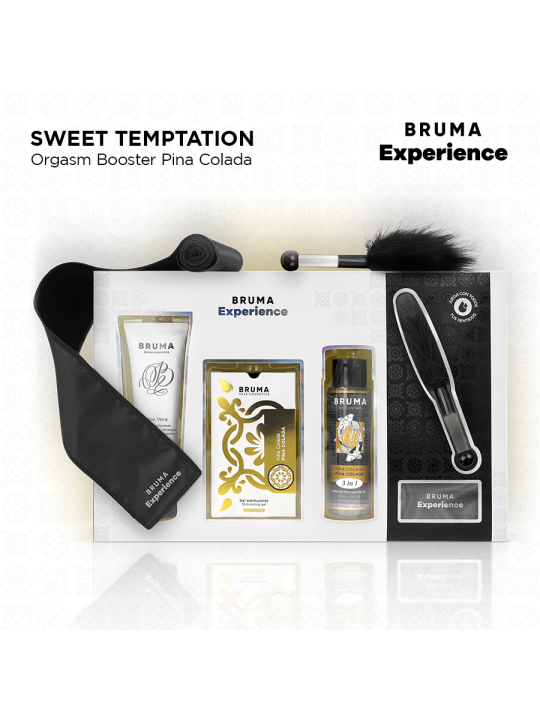 BRUMA XPERIENCE - PACK TENTACIÓN DULCE PIÑA COLADA CON POTENCIADOR DE ORGASMOS
