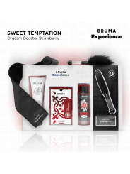 BRUMA XPERIENCE - KIT TENTACIÓN DULCE FRESA CON POTENCIADOR DE ORGASMOS