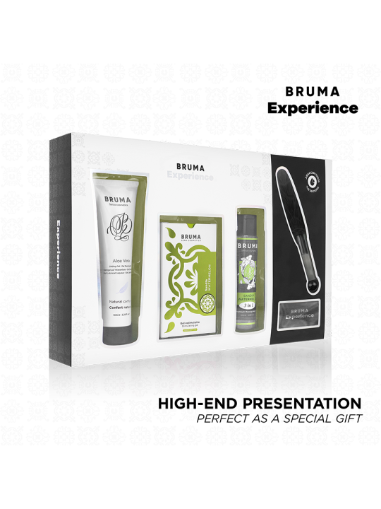 BRUMA XPERIENCE - KIT TENTACIÓN DULCE SANDÍA CON POTENCIADOR DE ORGASMOS
