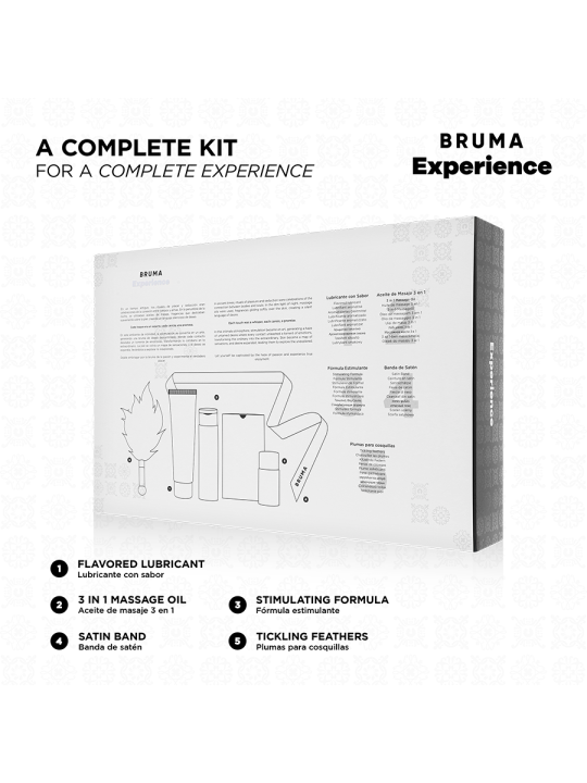 BRUMA XPERIENCE - KIT TENTACIÓN DULCE SANDÍA CON POTENCIADOR DE ORGASMOS