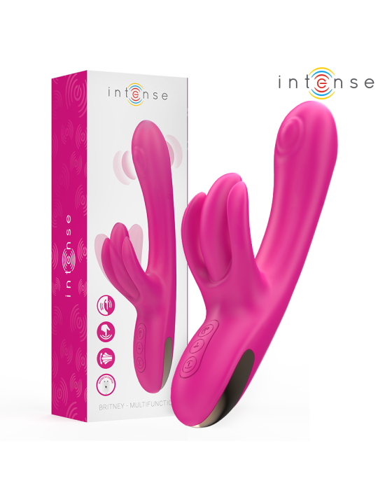 INTENSE - BRITNEY VIBRADOR MULTIFUNCIÓN RABBIT 23 CM ROSA